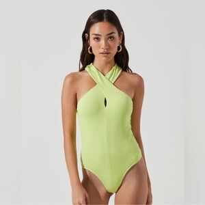 ASTR the label wrap bodysuit